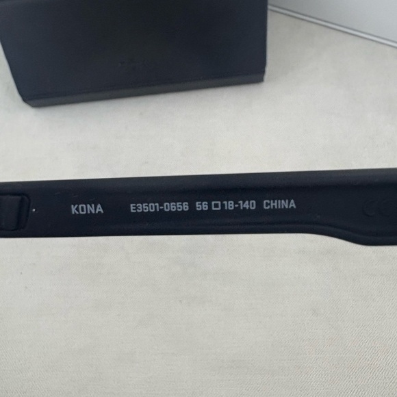 Roka Men’s Matte Black Sunglasses with Yellow Mirrors polarized NIB size 56 - Picture 11 of 13